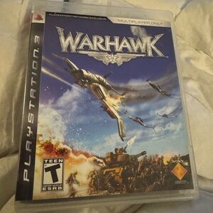 Sony PlayStation 3 Warhawk - Silver and Blue Art